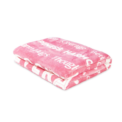 Fleece Healing Thoughts Throw Blanket - Image 10