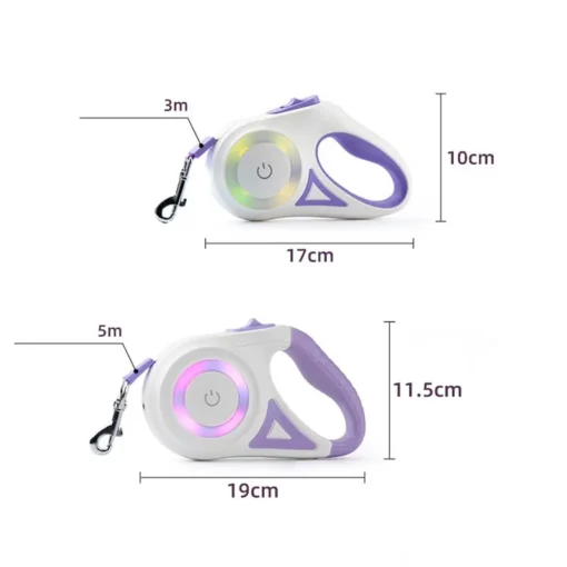 Retractable LED Dog Leash - Image 2