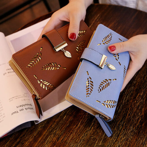 Women Fashion Leaves Pouch - Image 14