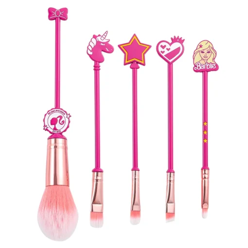 Barbie Inspired Make Up Brush Set - Image 2