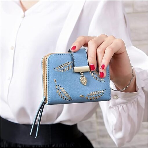 Women Fashion Leaves Pouch - Image 3