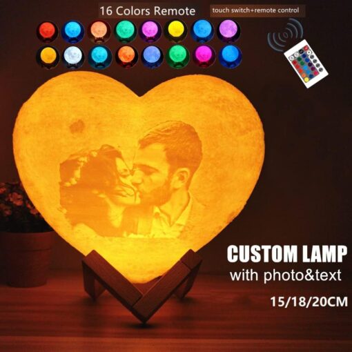 Personalised 3D Love Lamp - Image 3