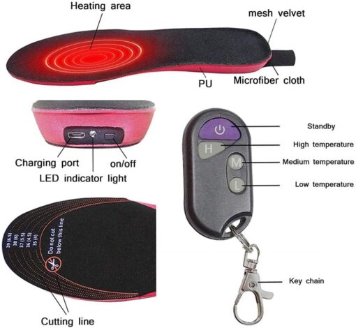 Rechargeable Heated Insoles - Image 5