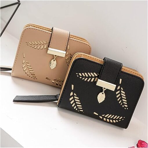 Women Fashion Leaves Pouch - Image 4