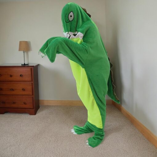 Dinosaur Blanket Hoodie - Image 11