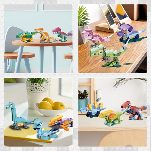 12 Pack Dinosaur Building Blocks Sets - Image 6