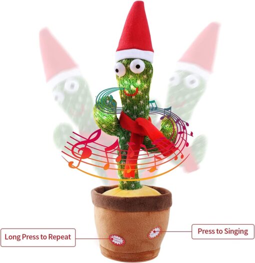 Singing Dancing Talking Cactus Toy - Image 3