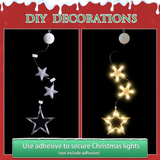 Christmas Window LED Lights Decorations - Image 4