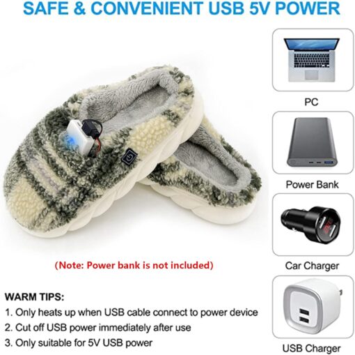 Electric Heated Slippers - Image 5