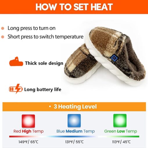 Electric Heated Slippers - Image 4