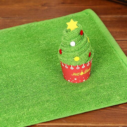 Christmas Cup Cake Towel - Image 4