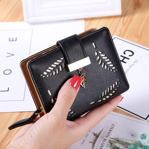 Women Fashion Leaves Pouch - Image 12