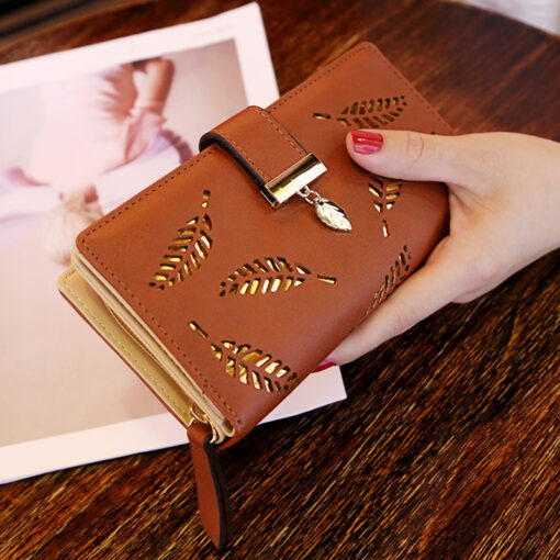 Women Fashion Leaves Pouch - Image 18