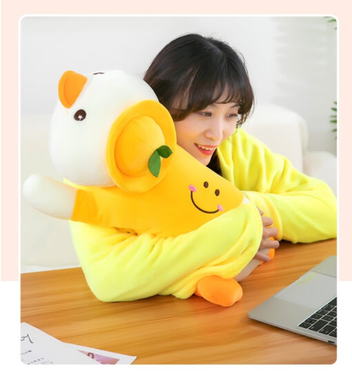 Adorable Plush Pillow Blanket - Image 9