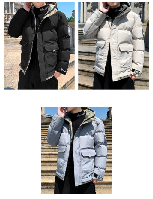 Waterproof Snow Hooded Winter Outerwear Jacket - Image 2