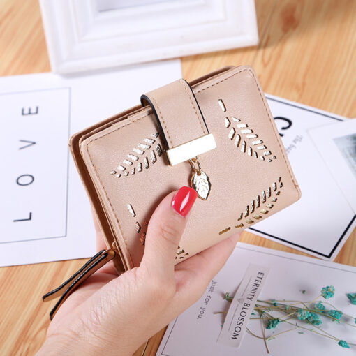 Women Fashion Leaves Pouch - Image 9