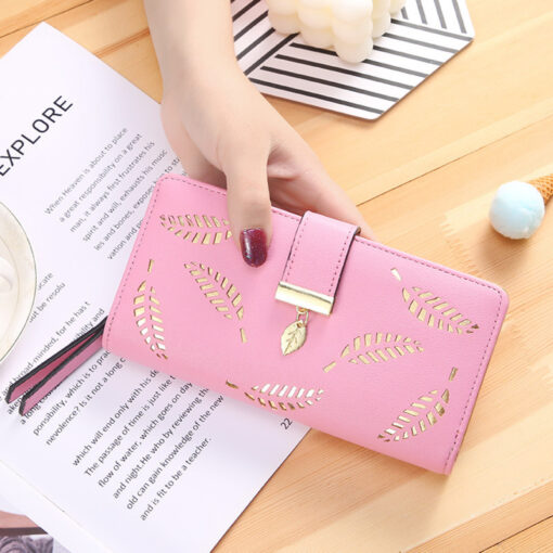 Women Fashion Leaves Pouch - Image 20