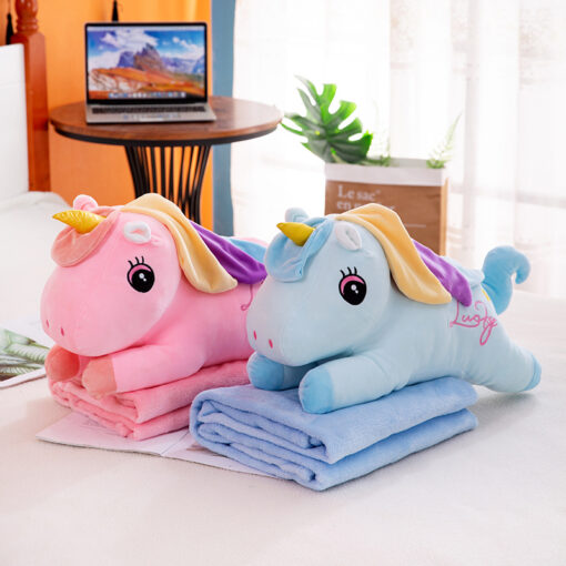 Adorable Plush Pillow Blanket - Image 23