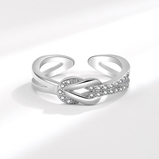 Friendship Tie Knot Ring - Image 3