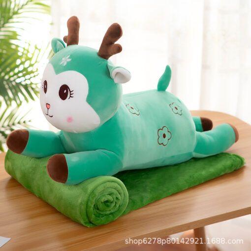 Adorable Plush Pillow Blanket - Image 25