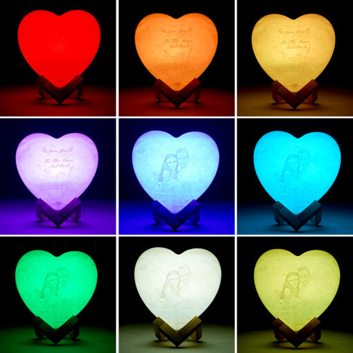 Personalised 3D Love Lamp - Image 9