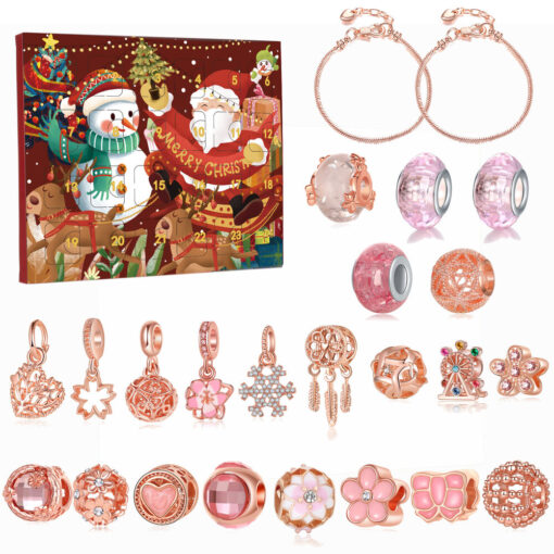 Christmas Advent Calendar Jewelry Making Kit - Image 4