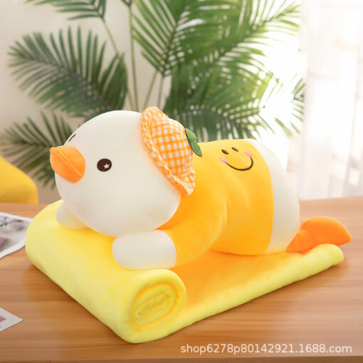 Adorable Plush Pillow Blanket - Image 21