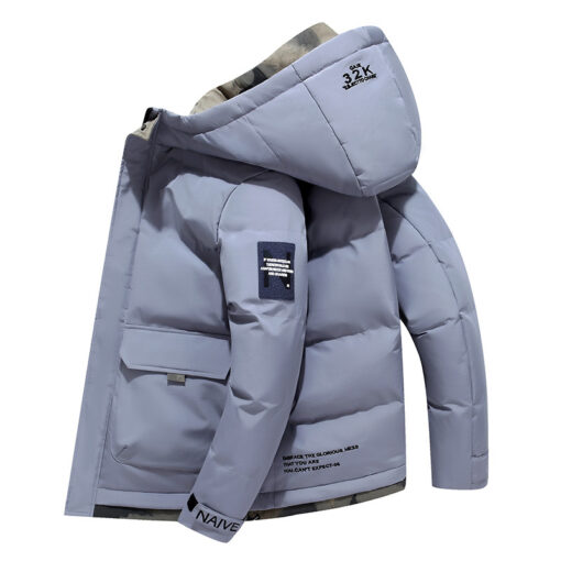 Waterproof Snow Hooded Winter Outerwear Jacket - Image 7