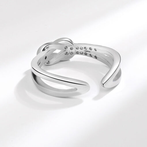 Friendship Tie Knot Ring - Image 2