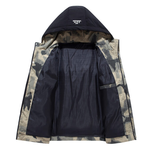 Waterproof Snow Hooded Winter Outerwear Jacket - Image 10