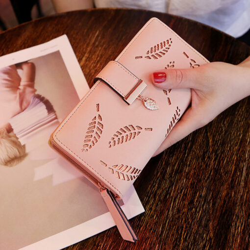 Women Fashion Leaves Pouch - Image 21