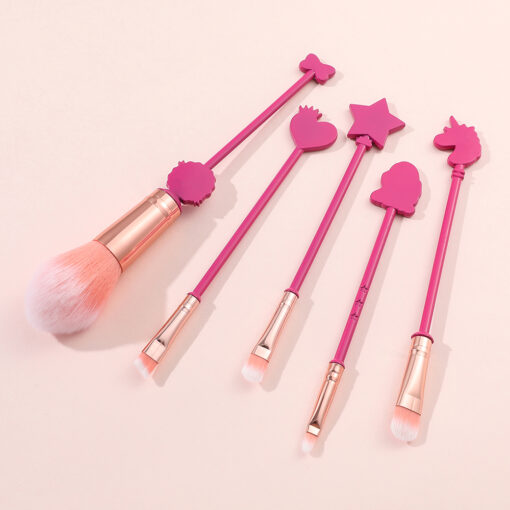 Barbie Inspired Make Up Brush Set - Image 11