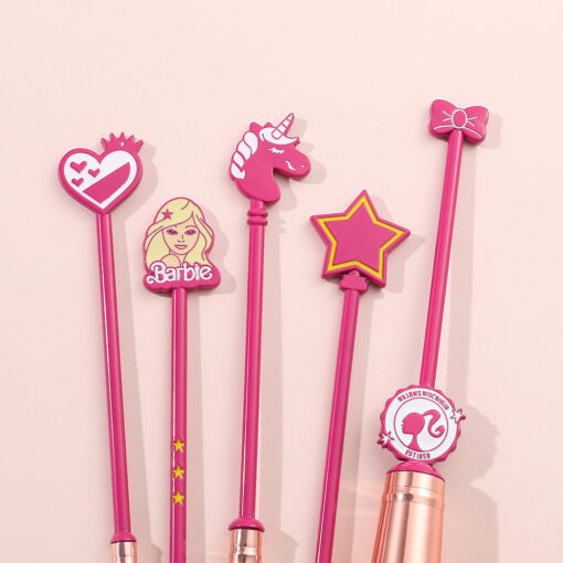 Barbie Inspired Make Up Brush Set - Image 13