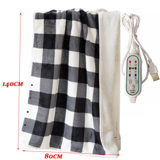 Women Plaid Blanket Scarf - Image 18