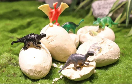 12 pcs Dinosaur Egg Fossil Digging Set - Image 9