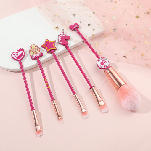 Barbie Inspired Make Up Brush Set - Image 17