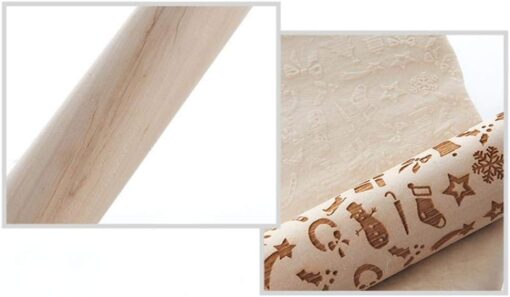 Embossed Engraved Wooden Rolling Pin - Image 5