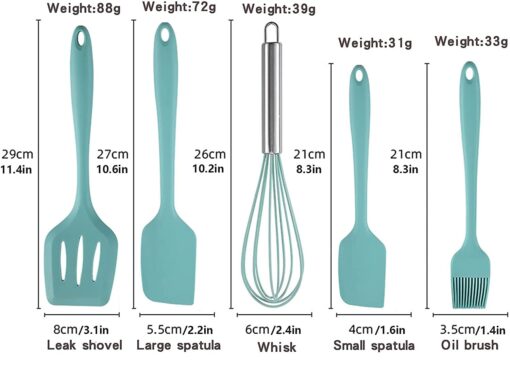 Silicone Kitchenware 5-piece set - Image 22