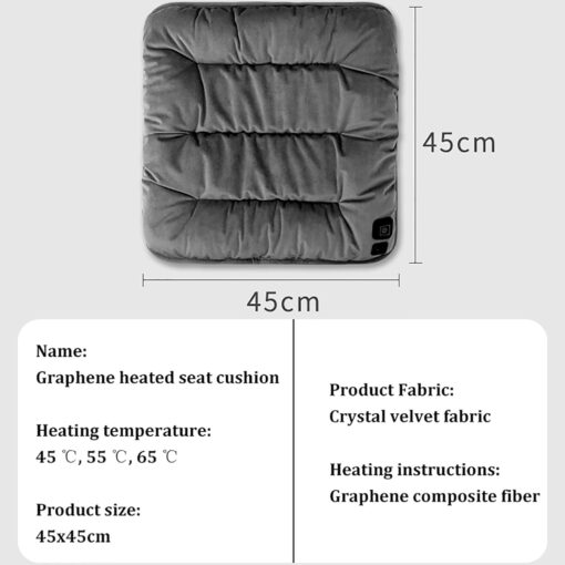 USB Heated Seat Cushion - Image 9