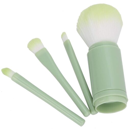 4 In 1 Portable Makeup Brush Set - Image 8