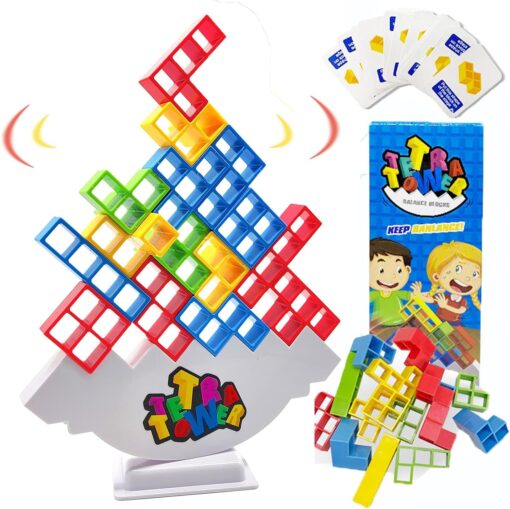 Tetra Tower Balance Stacking Toys - Image 3