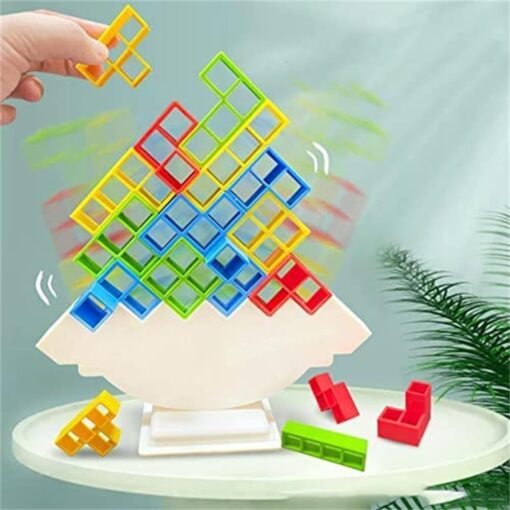 Tetra Tower Balance Stacking Toys - Image 2