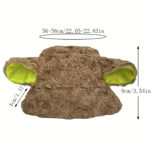 Plush Sheep Ear Fisherman Hat - Image 26