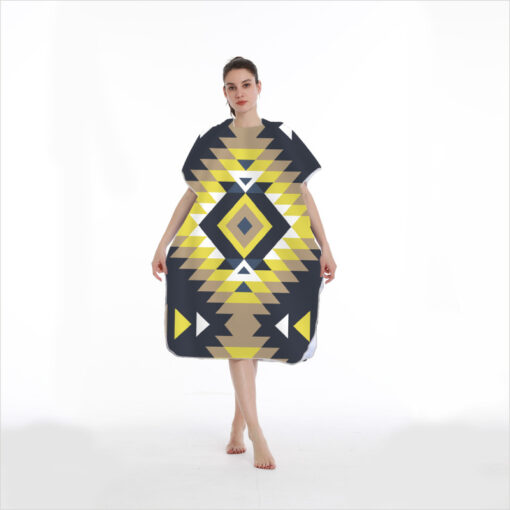 Beach Robe Towel with Hooded - Image 4