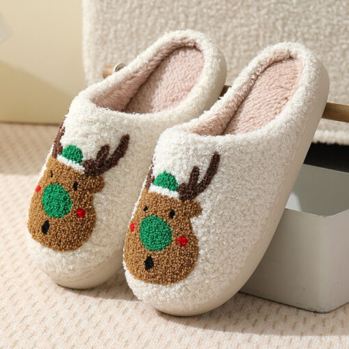 Christmas Embroidered Slipper - Image 4