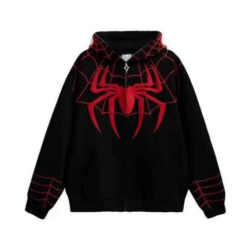 Unisex Full Zip Hooded Sweatshirts Jacket - Image 17