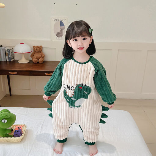 Kid Coral Fleece Jumpsuit - Image 15