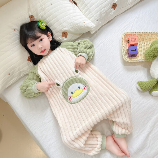 Kid Coral Fleece Jumpsuit - Image 16