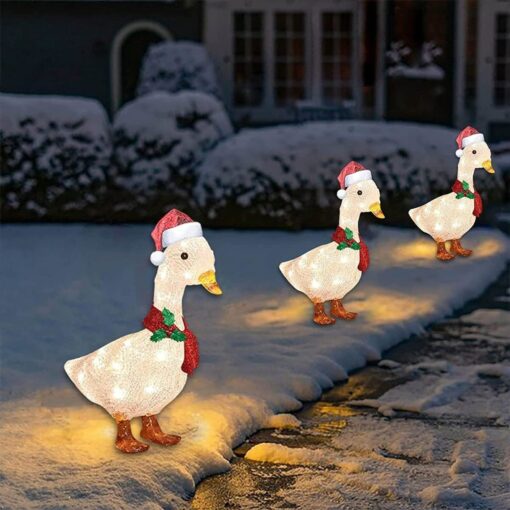 Outdoor Christmas Light-Up Animal Figure - Image 7