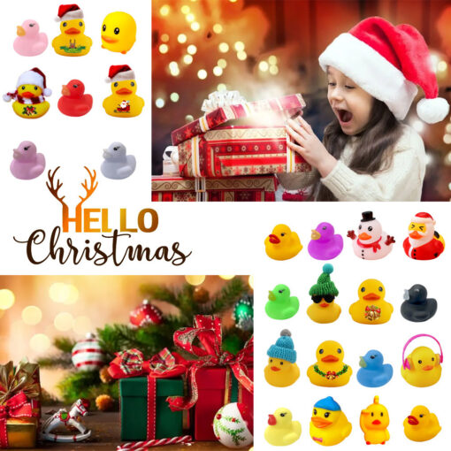 24pcs Advent Calendar Small Yellow Duck - Image 13